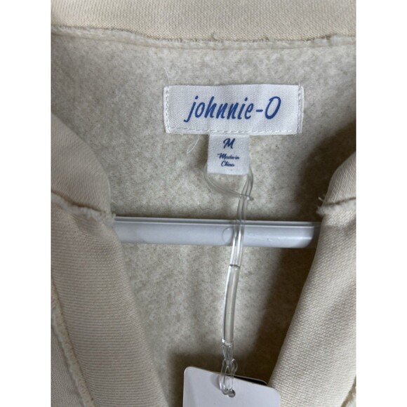 NWT johnnie-O Camilla V-Neck Cotton Blend Pullover Birch Size M Women's - Picture 4 of 6